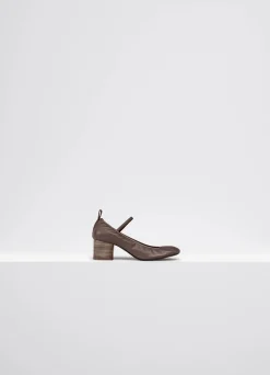 Best Sale BALLERINES À TALON CARRÉ DE 55MM Femme Chaussures