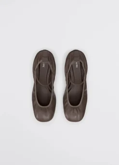 Best Sale BALLERINES À TALON CARRÉ DE 55MM Femme Chaussures