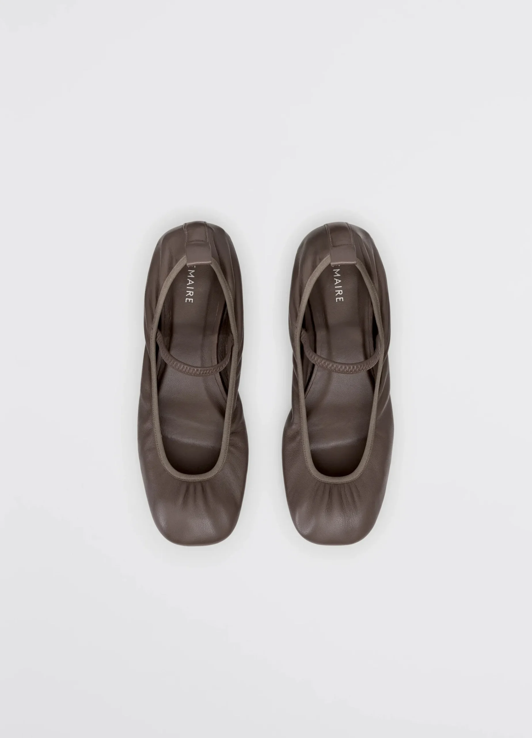 New BALLERINES À TALON CARRÉ PLAT Femme Chaussures