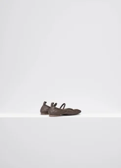 New BALLERINES À TALON CARRÉ PLAT Femme Chaussures