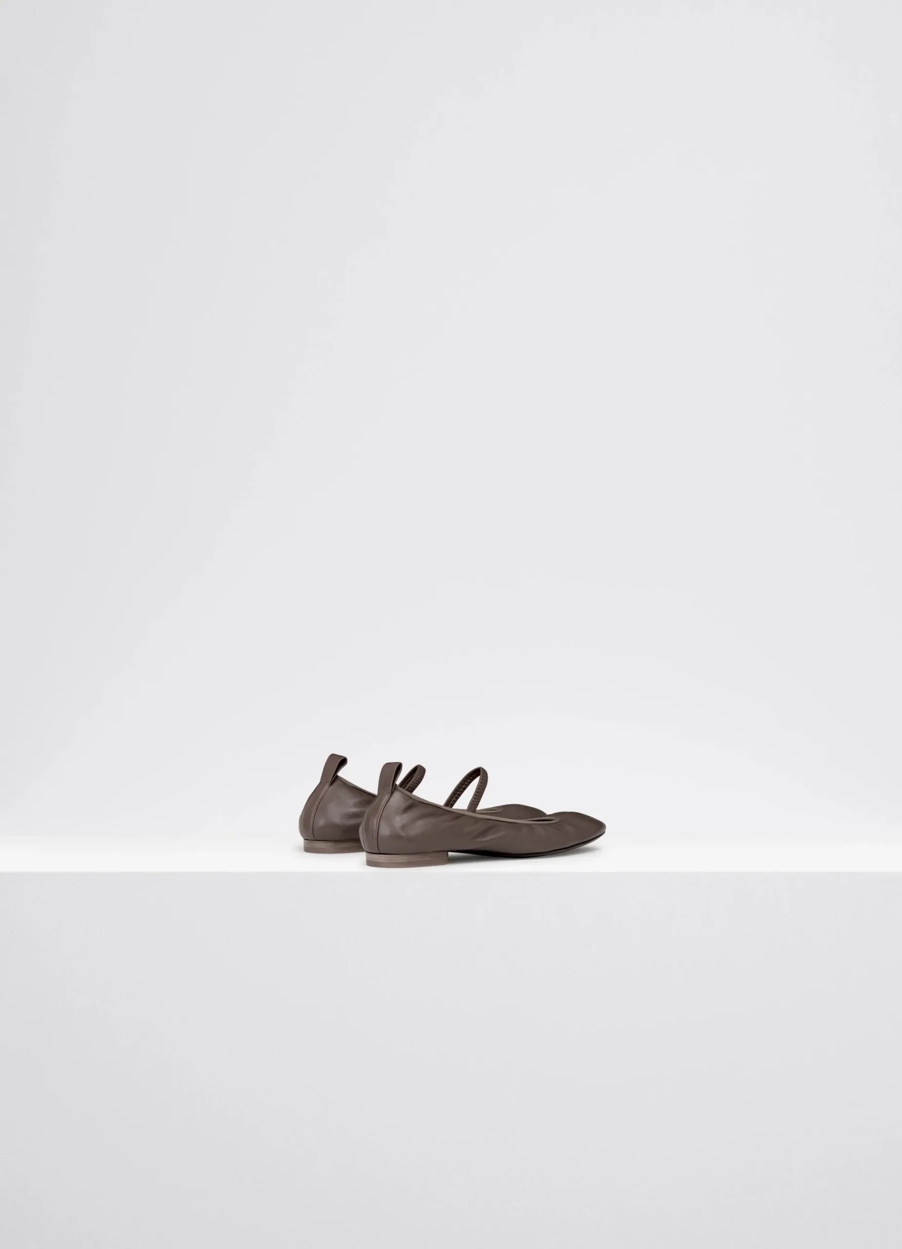 New BALLERINES À TALON CARRÉ PLAT Femme Chaussures
