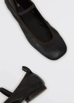 Fashion BALLERINES À TALON CARRÉ PLAT Femme Chaussures