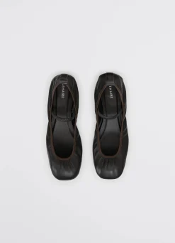 Fashion BALLERINES À TALON CARRÉ PLAT Femme Chaussures
