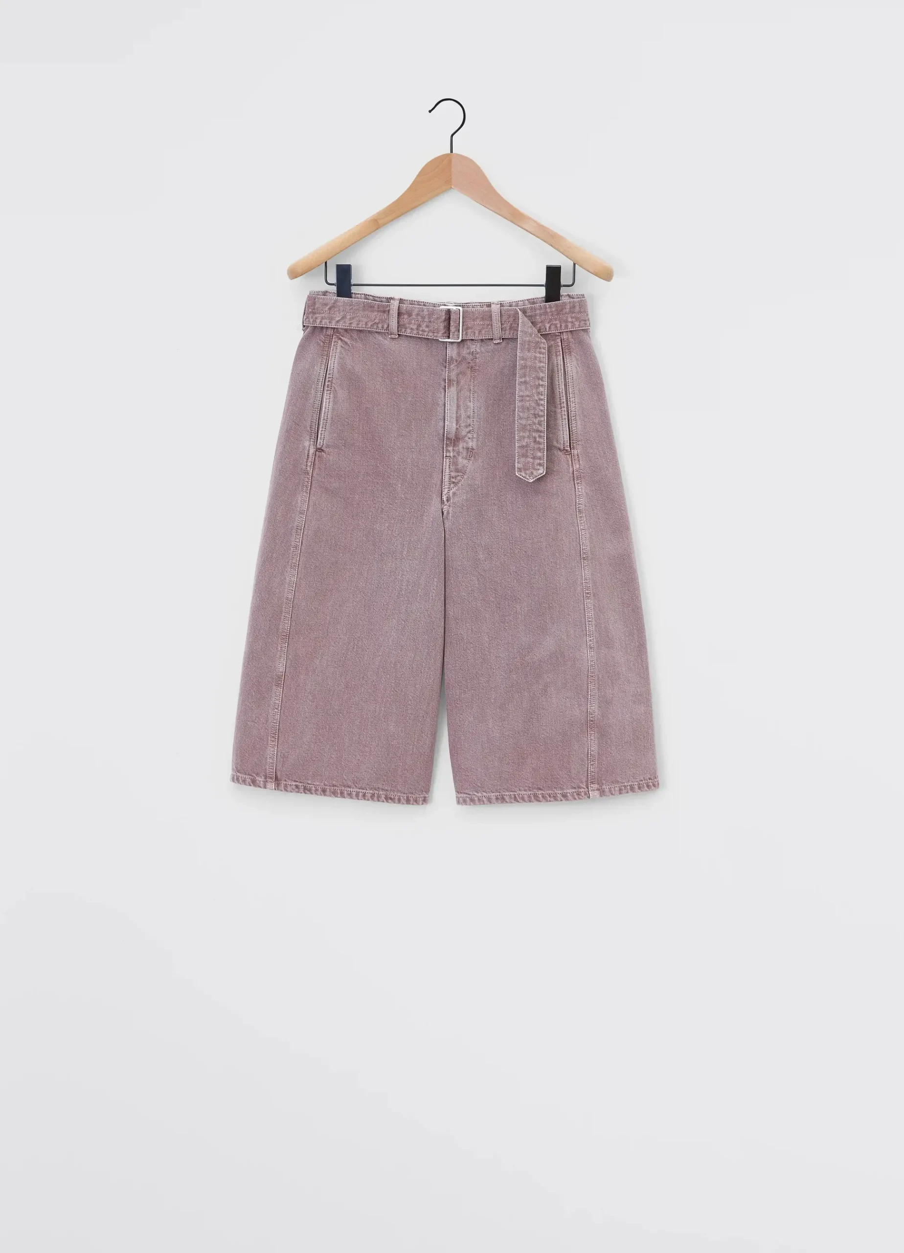 Best BERMUDA TWISTED CEINTURÉ Femme Denim|Pantalons