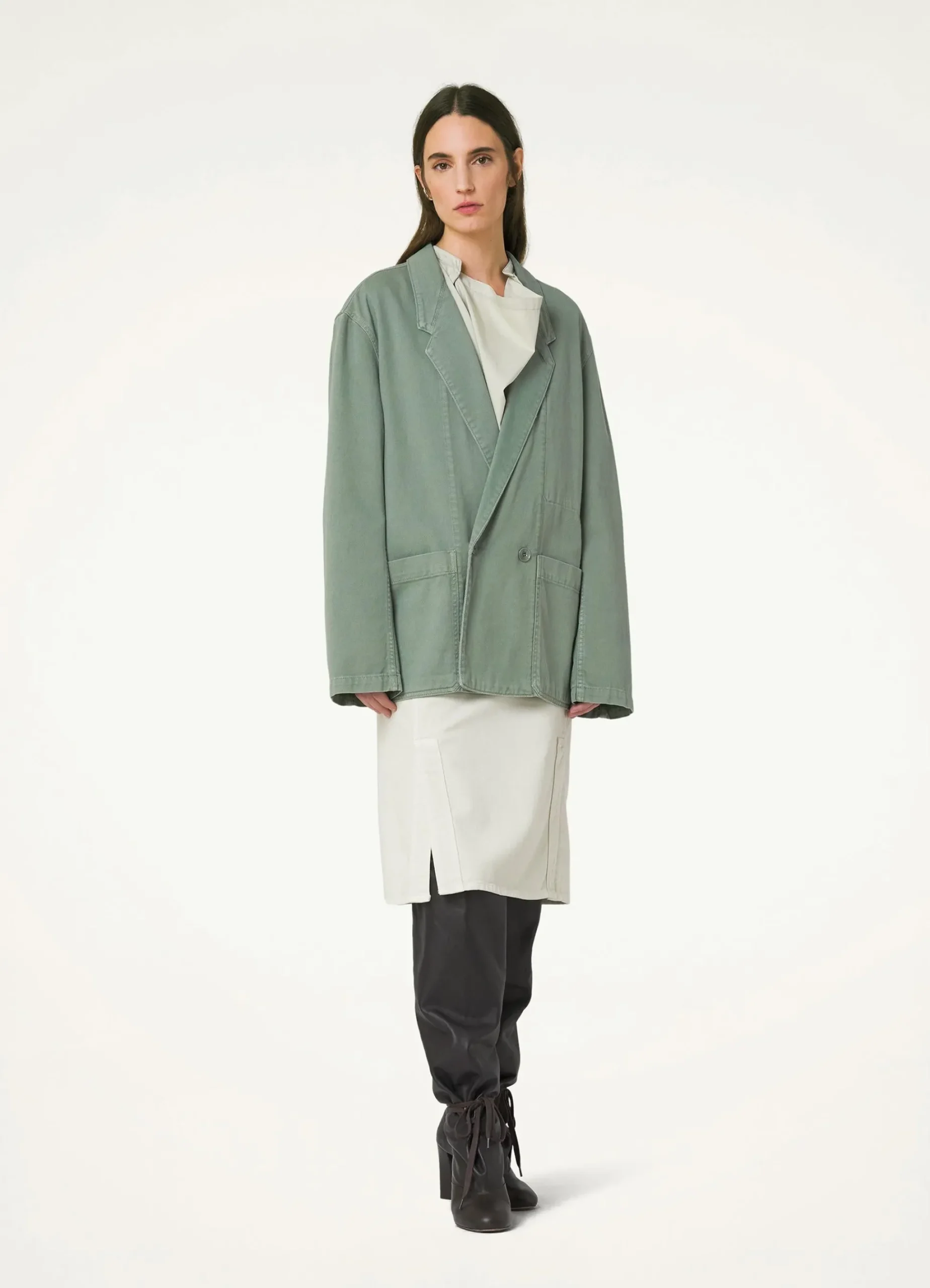Hot BLAZER WORKWEAR Femme Denim|Vestes & Outerwear