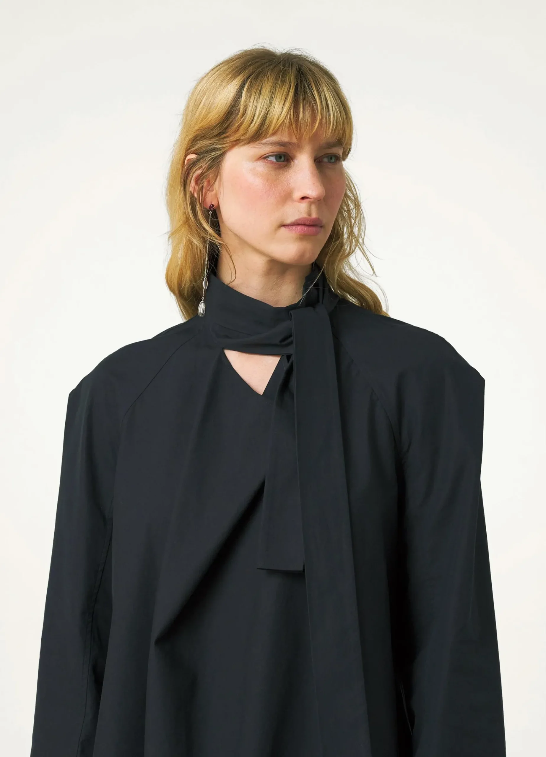 Store BLOUSE ASCOT Femme Hauts