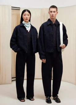 Online BLOUSON À QUATRE POCHES Femme Denim|Vestes & Outerwear