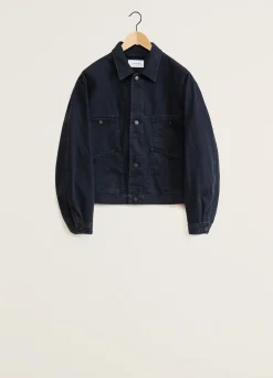 Discount BLOUSON À QUATRE POCHES Femme Denim|Vestes & Outerwear