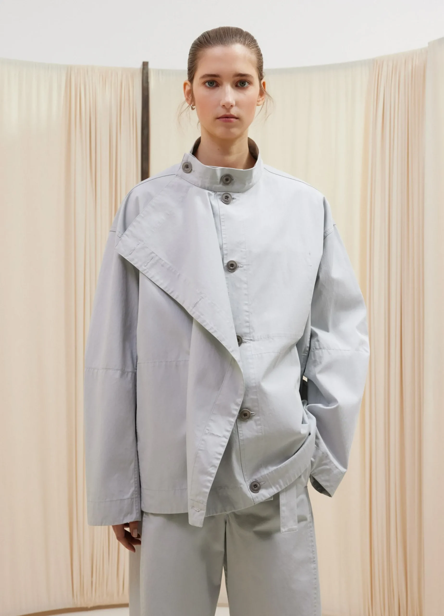 New BLOUSON ASYMÉTRIQUE Femme Vestes & Outerwear