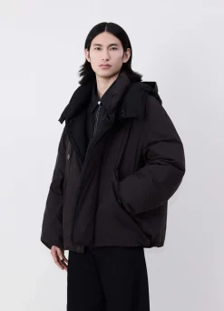 Outlet BLOUSON MATELASSÉ À CAPUCHE Homme Vestes & Outerwear