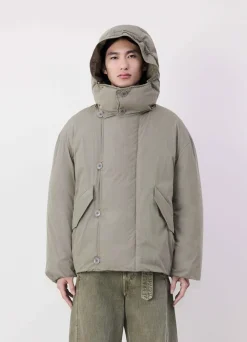 Clearance BLOUSON MATELASSÉ À CAPUCHE Homme Vestes & Outerwear