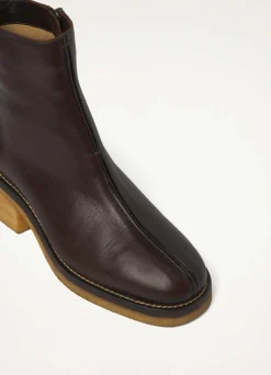 New BOTTINES PASSEPOILÉS COUPÉES À LA CHEVILLE Femme Chaussures
