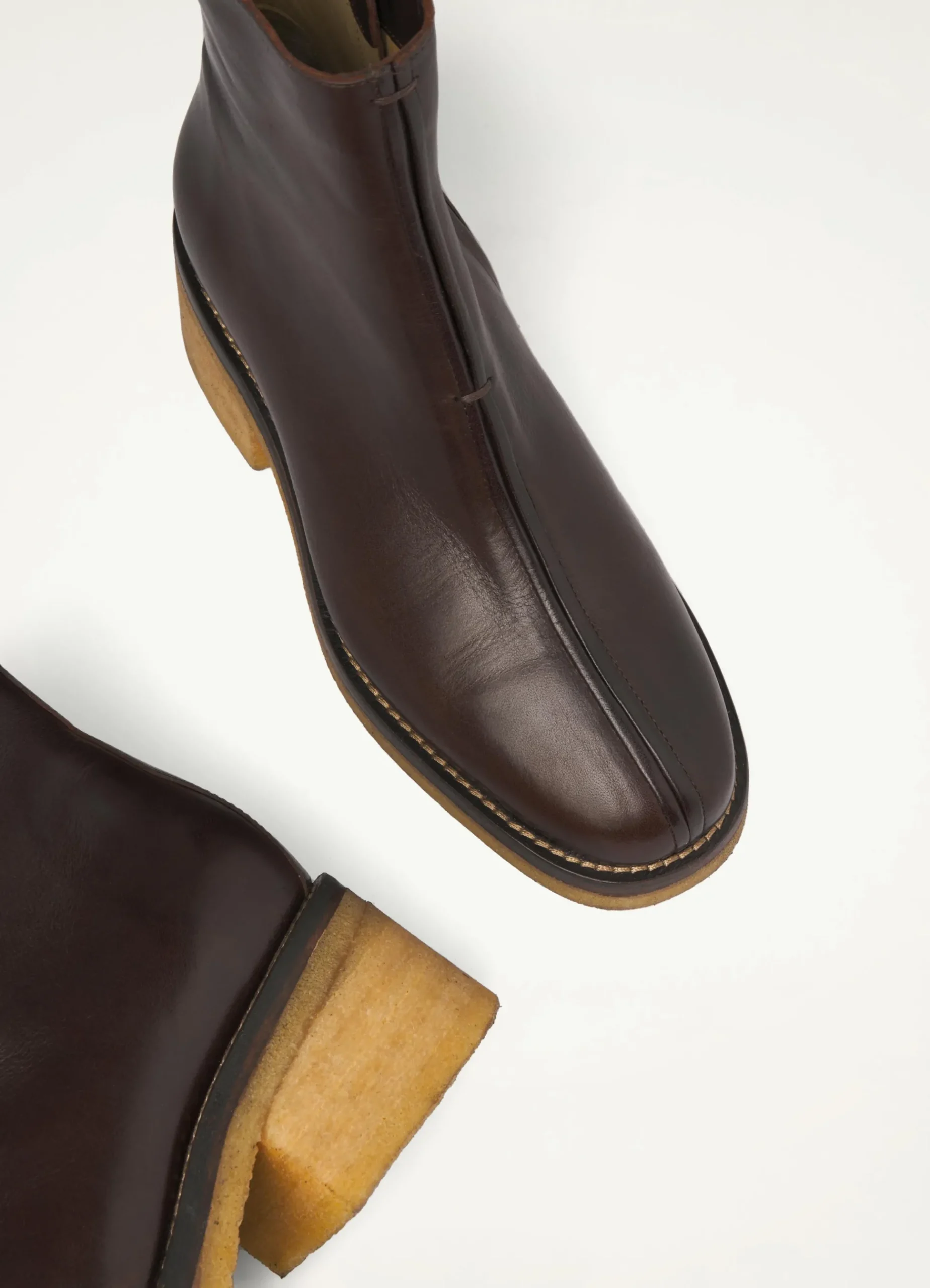 New BOTTINES PASSEPOILÉS COUPÉES À LA CHEVILLE Femme Chaussures