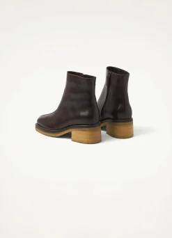 New BOTTINES PASSEPOILÉS COUPÉES À LA CHEVILLE Femme Chaussures