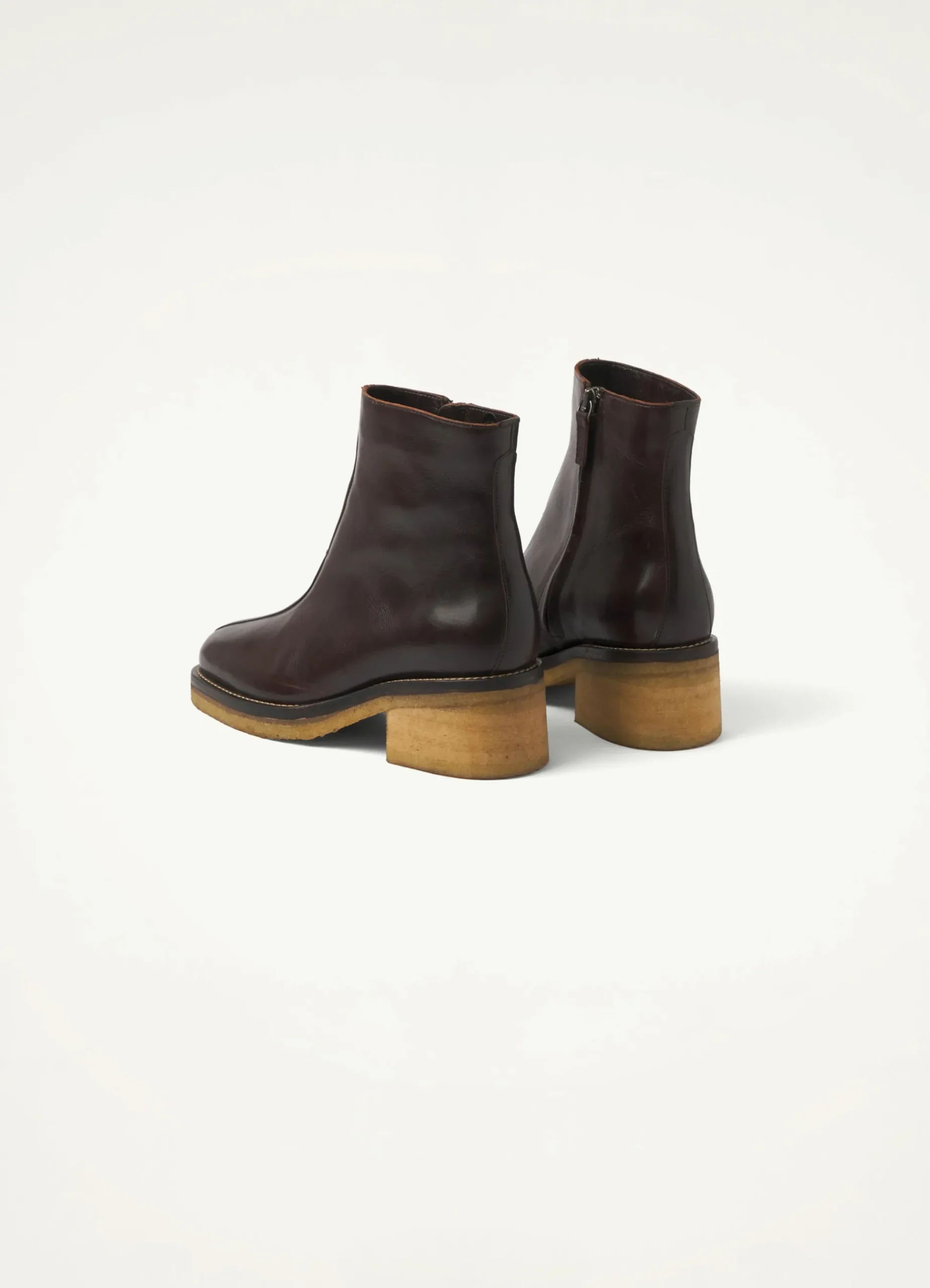 New BOTTINES PASSEPOILÉS COUPÉES À LA CHEVILLE Femme Chaussures