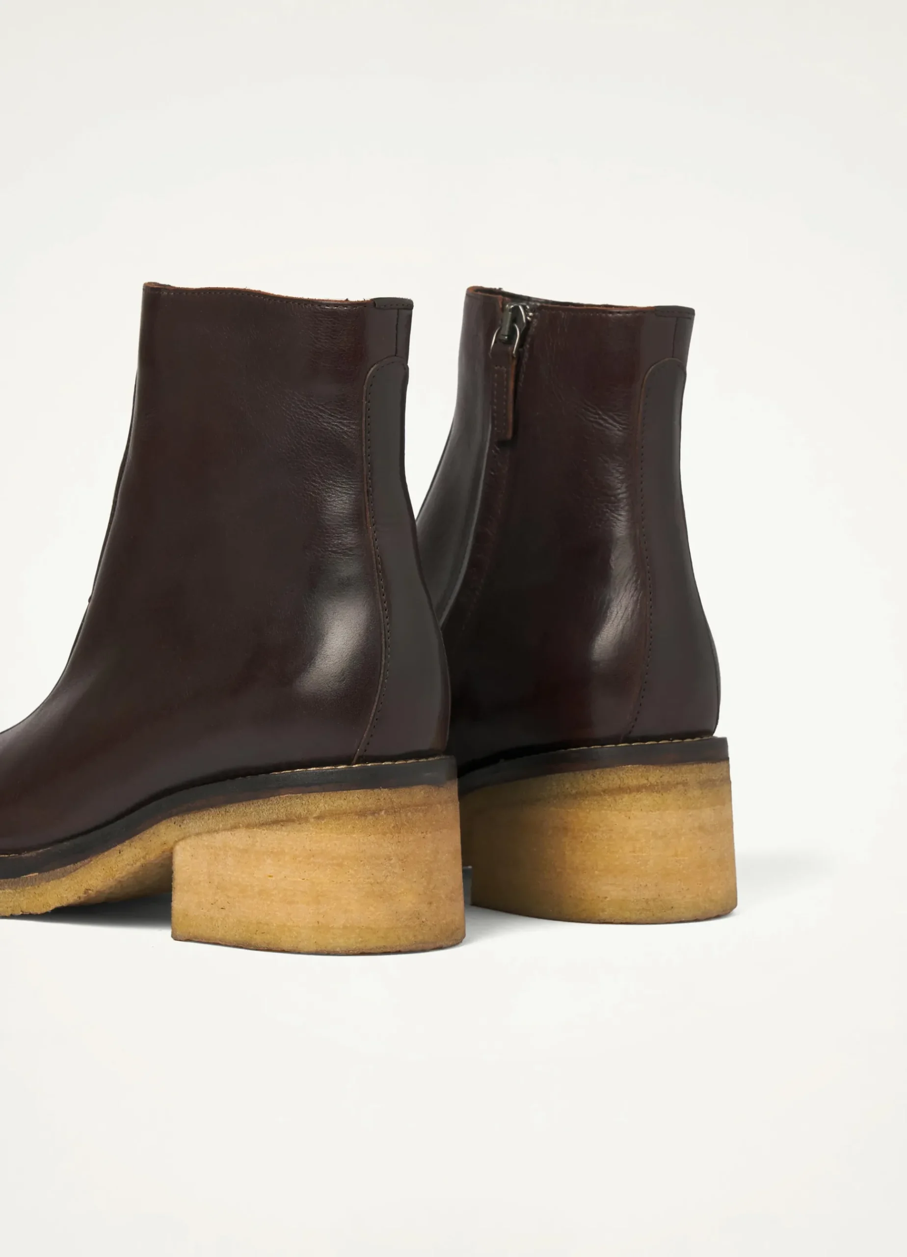 New BOTTINES PASSEPOILÉS COUPÉES À LA CHEVILLE Femme Chaussures
