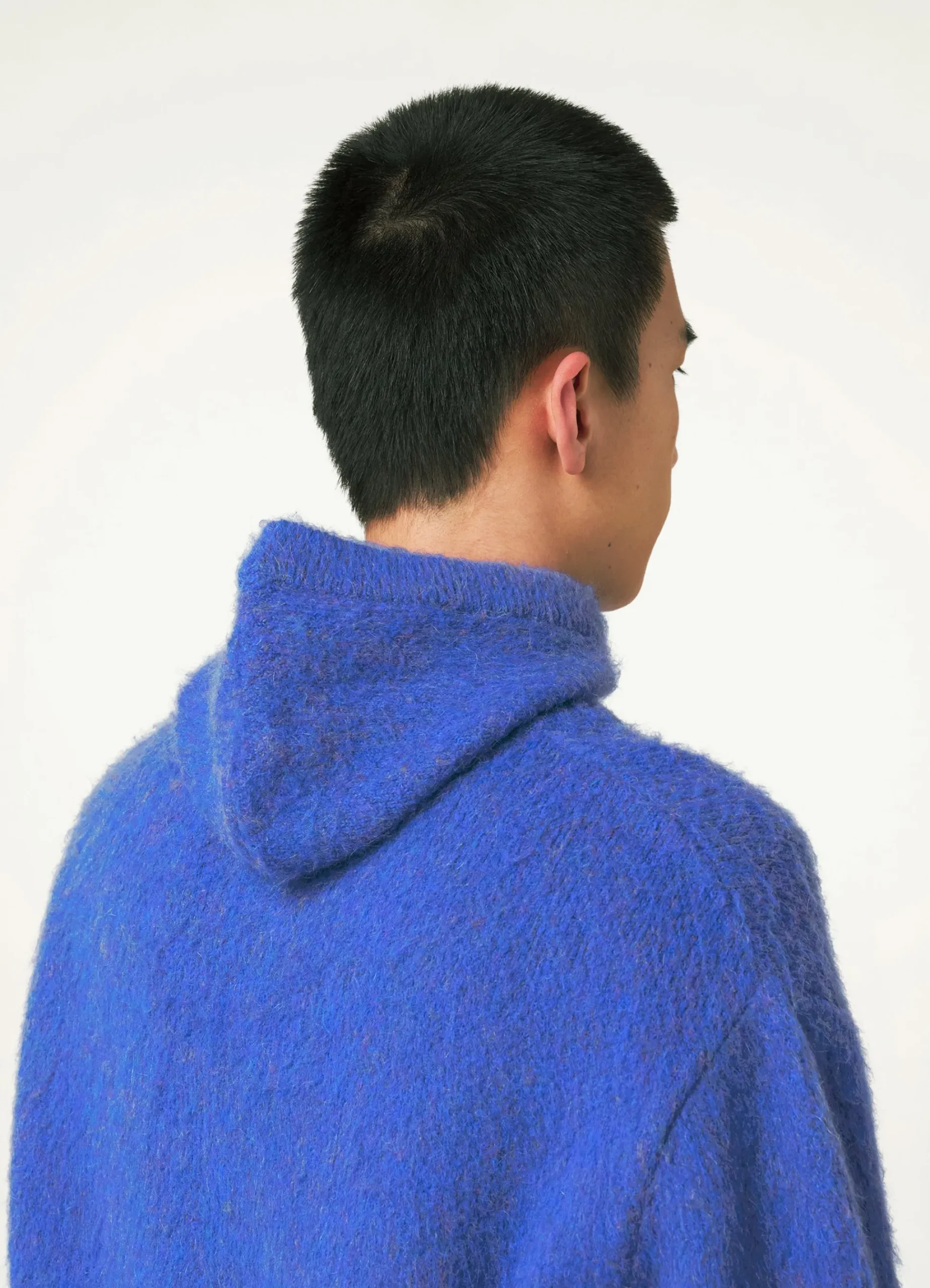 Sale CAGOULE EN LAINE BROSSÉE Femme Accessoires Textiles|Accessoires Textiles