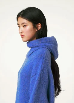 Sale CAGOULE EN LAINE BROSSÉE Femme Accessoires Textiles|Accessoires Textiles