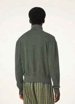 Cheap CARDIGAN À COL CONVERTIBLE Homme Maille|Hauts