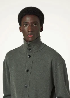 Cheap CARDIGAN À COL CONVERTIBLE Homme Maille|Hauts