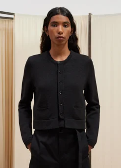 New CARDIGAN COURT Femme Maille|Hauts