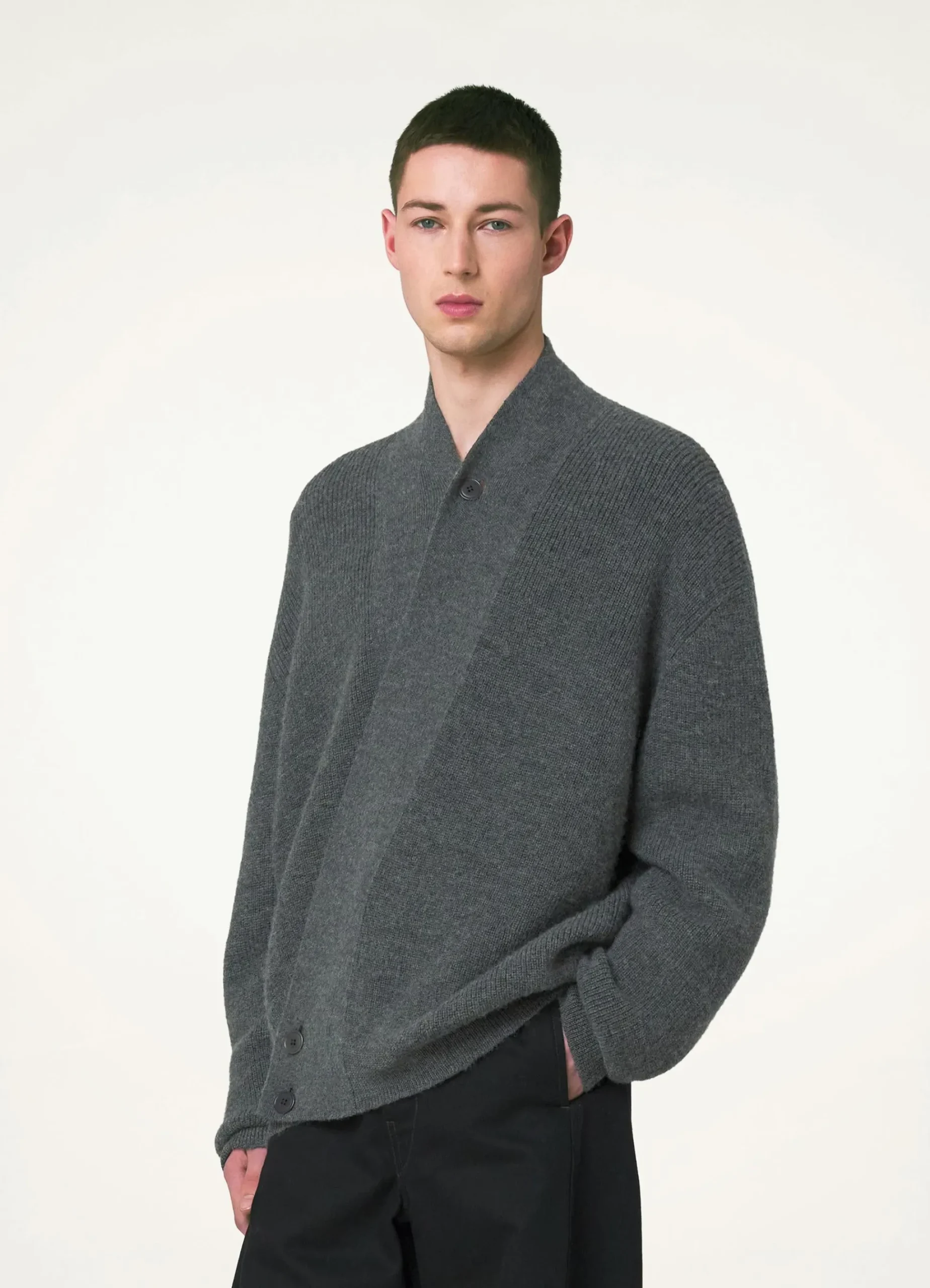 Outlet CARDIGAN ENVELOPPANT Homme Maille|Hauts