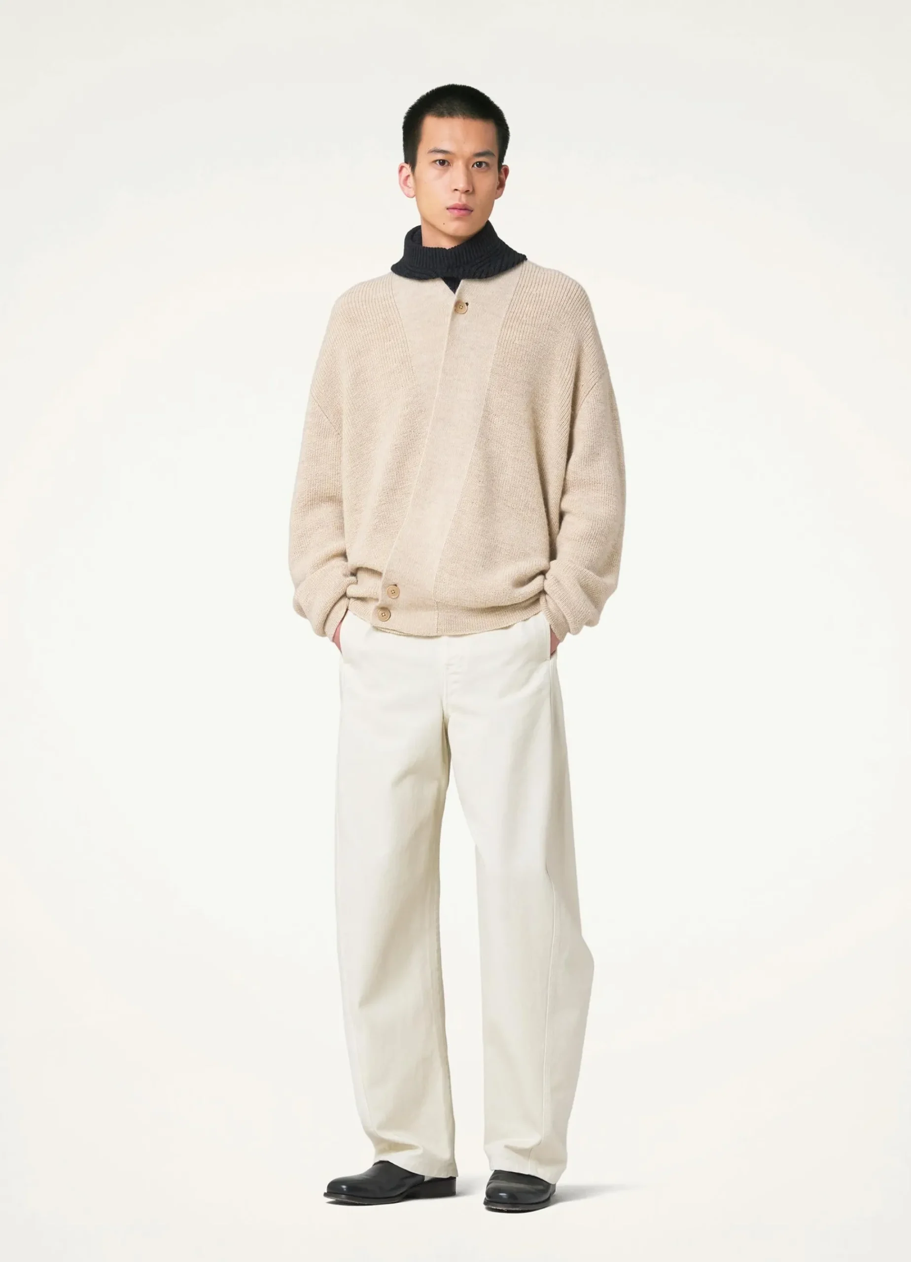 Store CARDIGAN ENVELOPPANT Homme Maille|Hauts