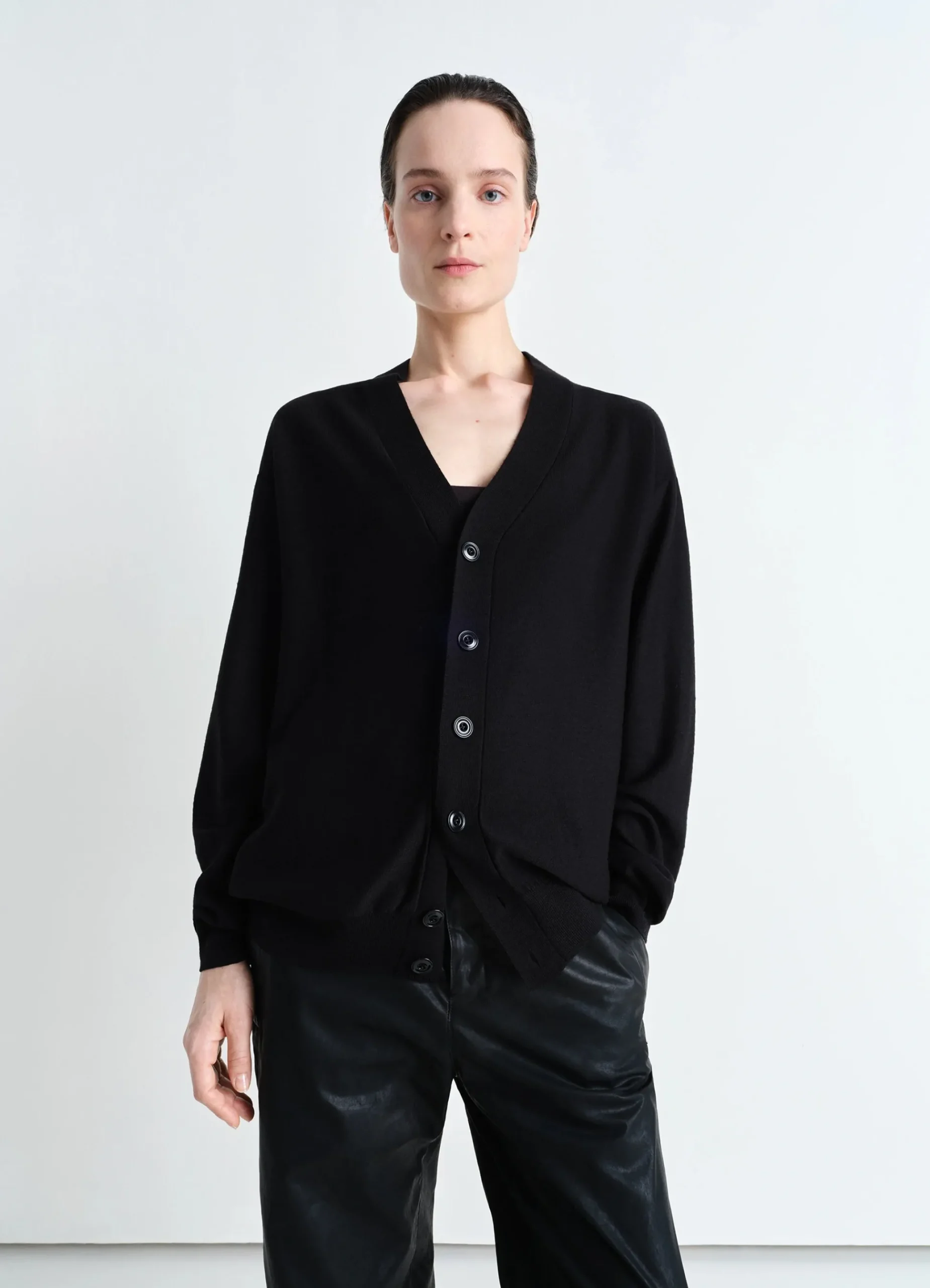 Online CARDIGAN TWISTED DÉCONTRACTÉ Femme Maille|Hauts