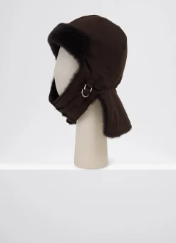 Fashion CHAPKA EN SHEARLING RÉVERSIBLE Femme Accessoires Textiles|Accessoires Textiles