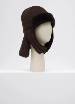 Fashion CHAPKA EN SHEARLING RÉVERSIBLE Femme Accessoires Textiles|Accessoires Textiles