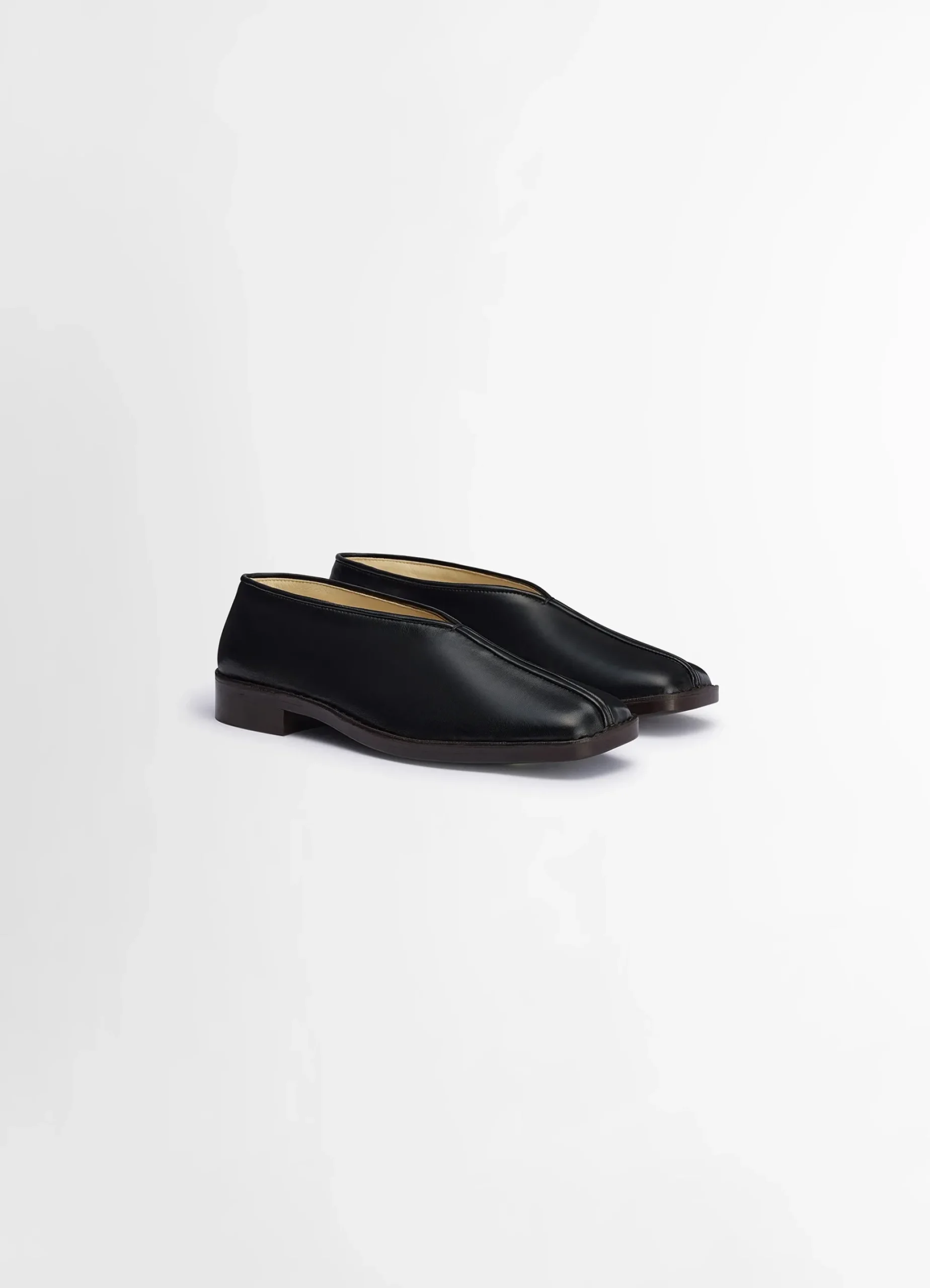New CHAUSSONS PLATS PIPED Femme Chaussures