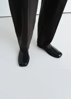 New CHAUSSONS PLATS PIPED Homme Chaussures