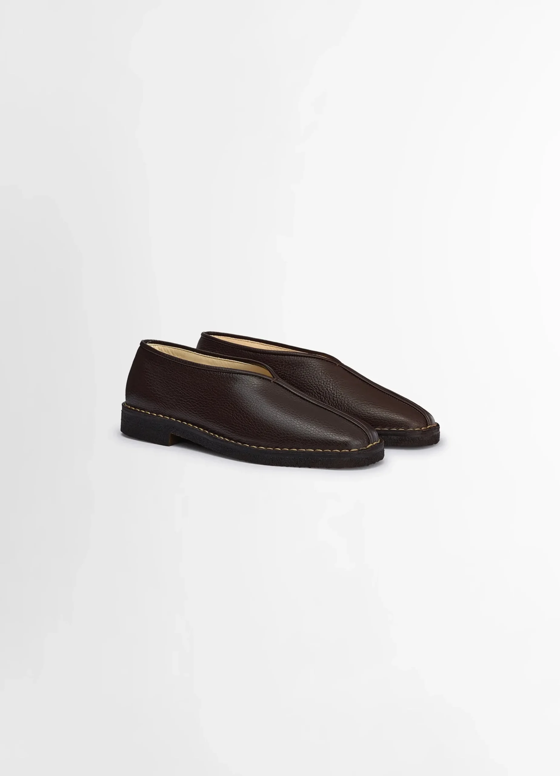 Outlet CHAUSSONS PLATS PIPED Homme Chaussures
