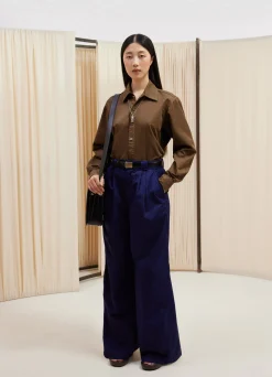 Store CHEMISE À BOUTON-PRESSION Femme Chemises
