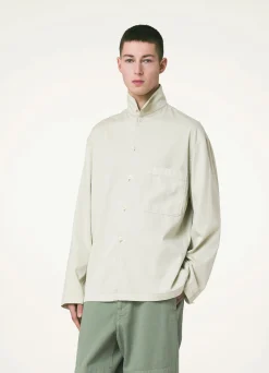 Cheap CHEMISE À COL MONTANT Homme Chemises