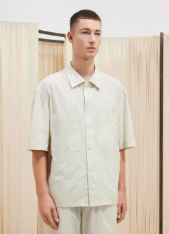 Outlet CHEMISE À MANCHES COURTES PYJAMA Homme Chemises