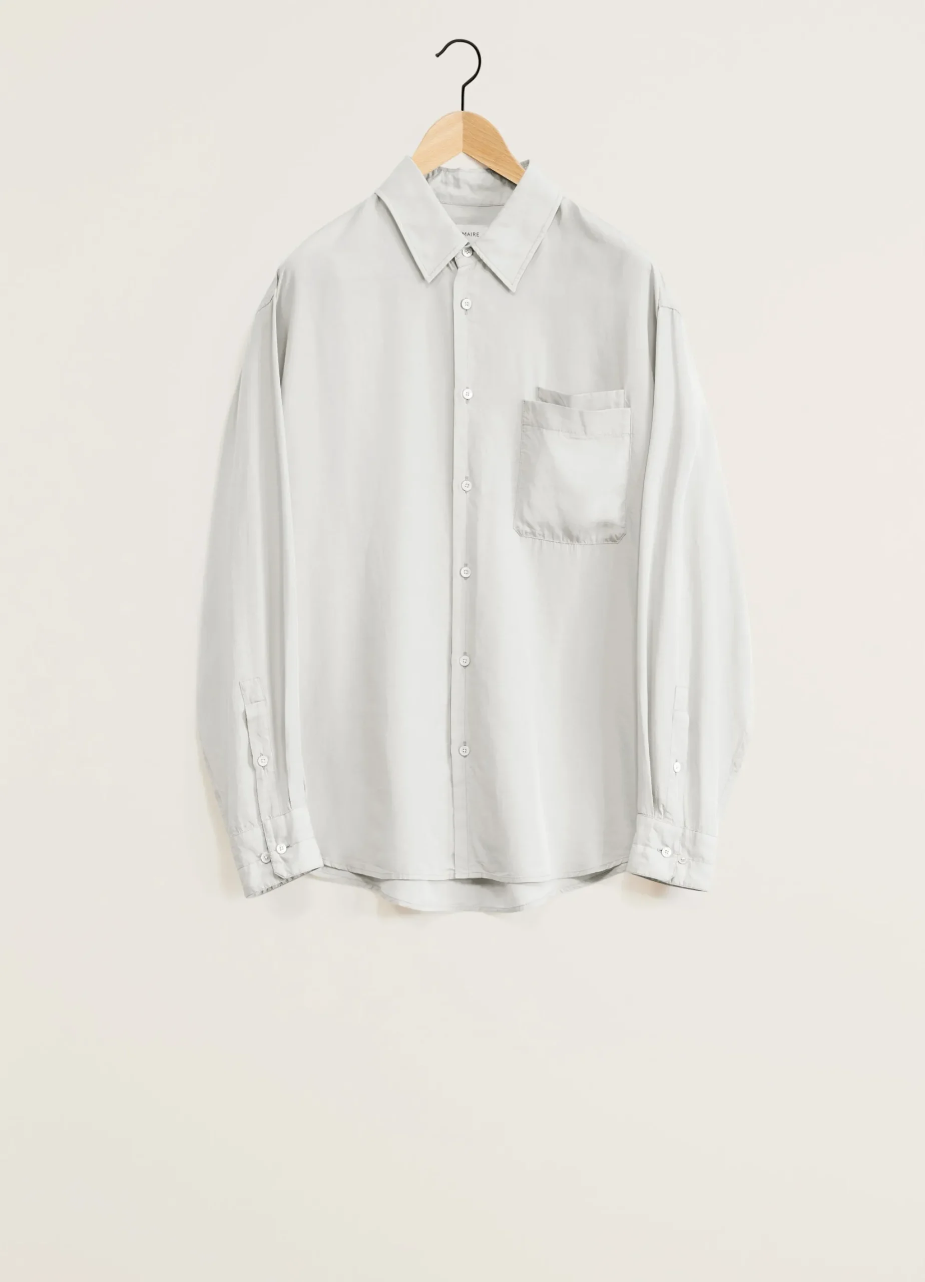 Clearance CHEMISE À POCHE DOUBLÉE ET À MANCHES LONGUES Femme Chemises|Chemises