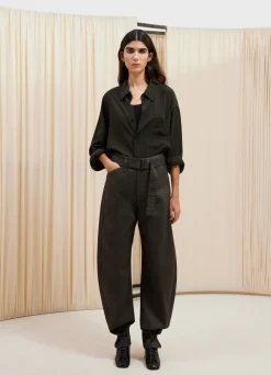 Best CHEMISE À POCHE DOUBLÉE ET À MANCHES LONGUES Femme Chemises|Chemises