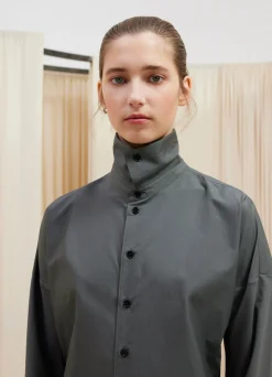 Flash Sale CHEMISE AJUSTÉE À COL ROND Femme Chemises