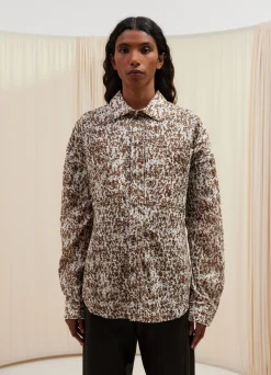 Store CHEMISE CINTRÉE À IMPRIMÉ Femme Chemises