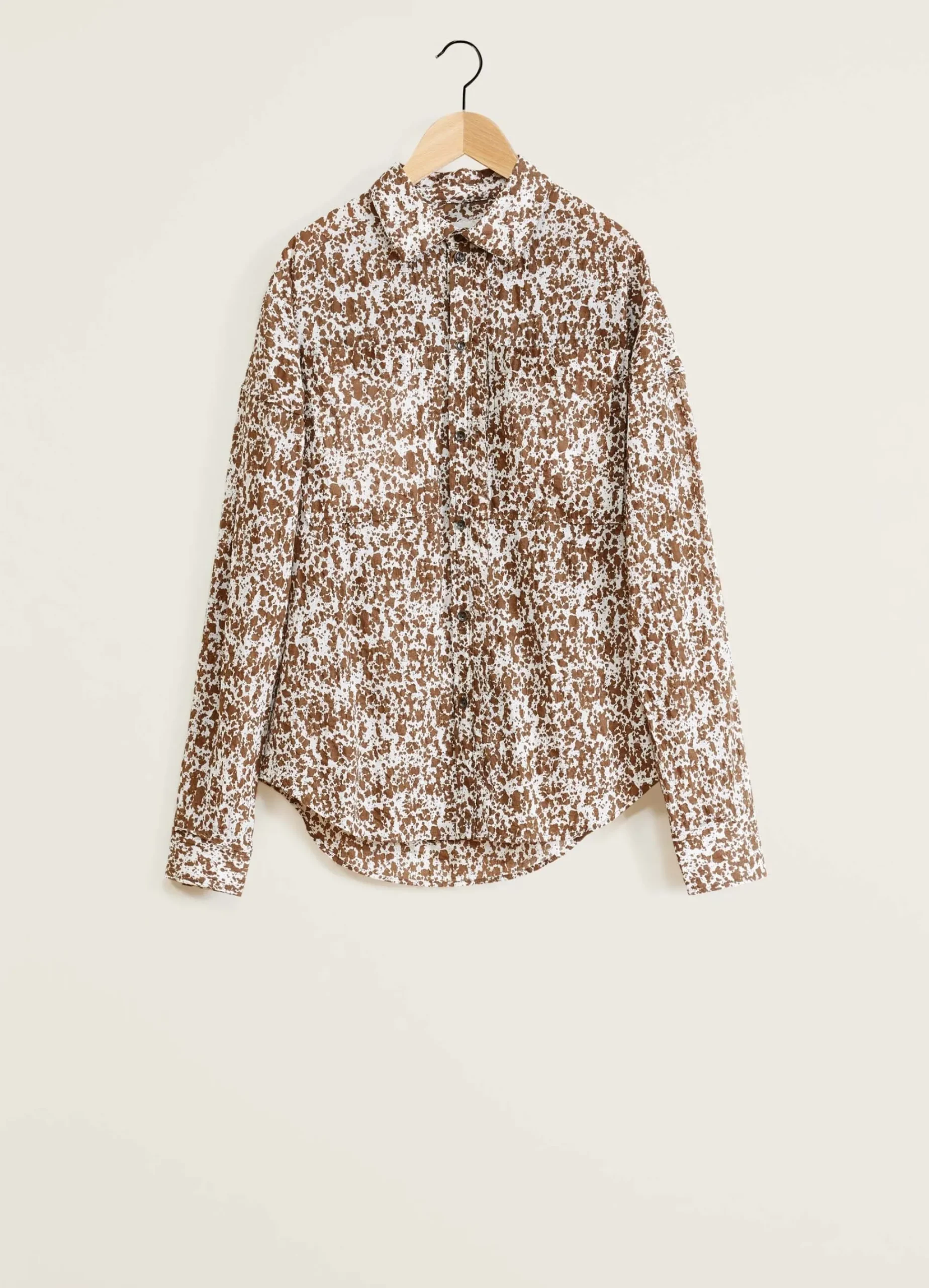 Store CHEMISE CINTRÉE À IMPRIMÉ Femme Chemises