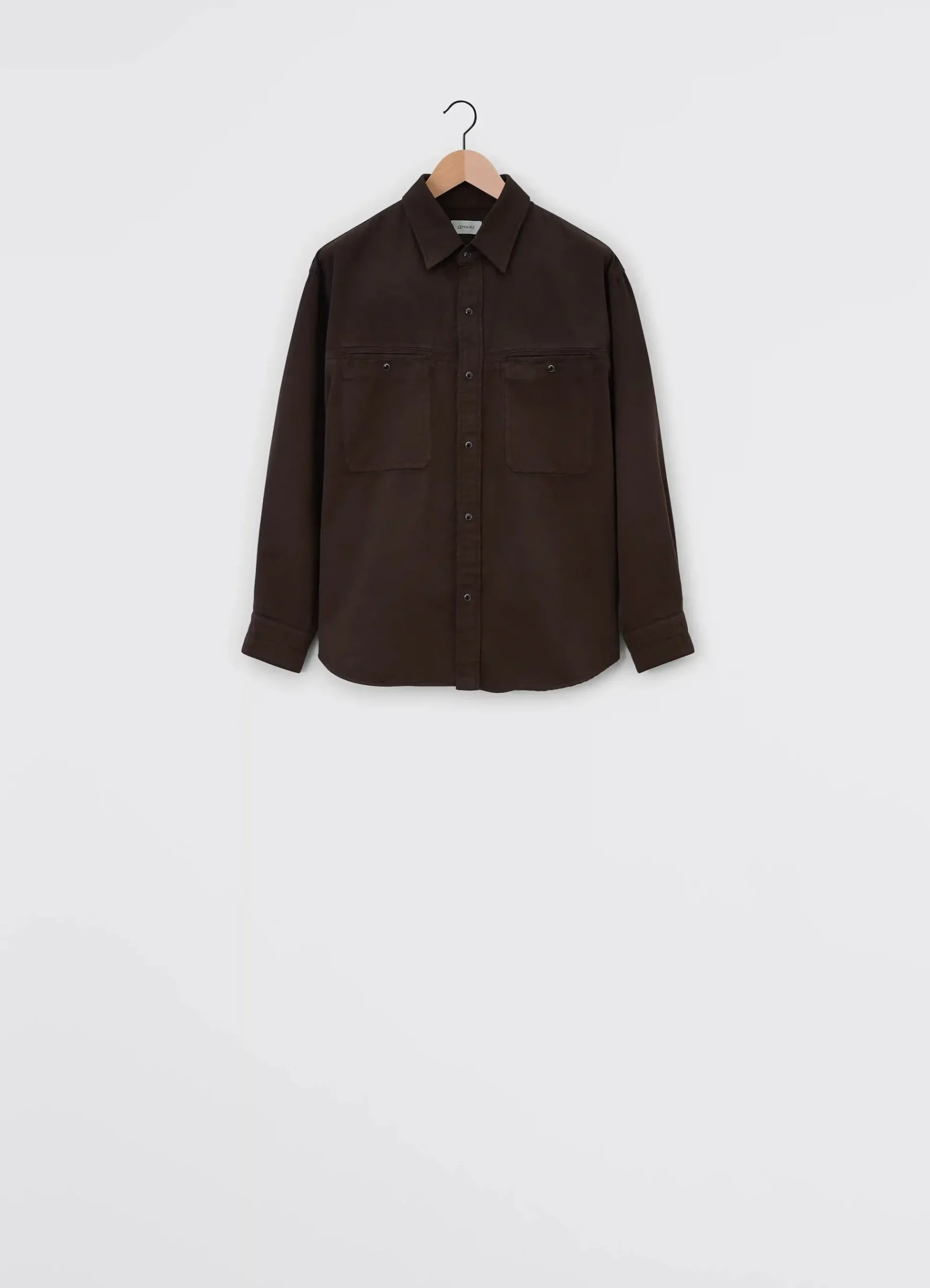 New CHEMISE EN DENIM À BOUTONS PRESSION Homme Denim|Chemises
