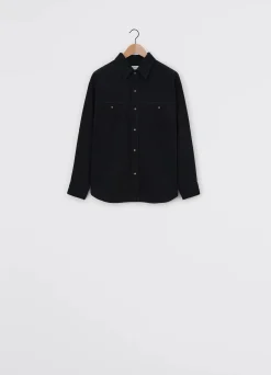 New CHEMISE EN DENIM À BOUTONS PRESSION Homme Denim|Chemises