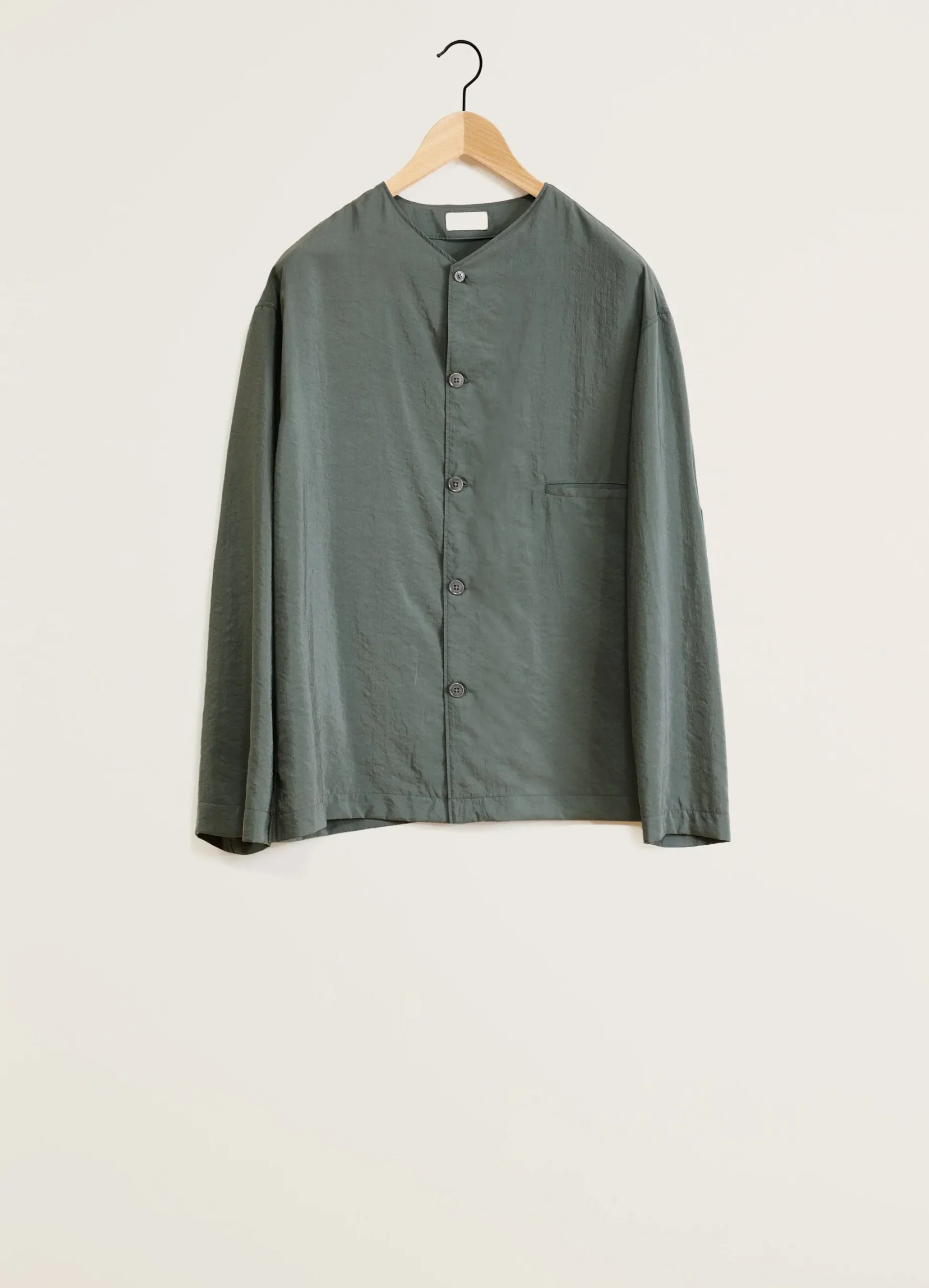 New CHEMISE SANS COL Homme Chemises