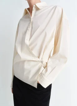 Online CHEMISE TWISTED À COL CLASSIQUE Femme Chemises