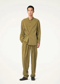 Clearance CHEMISE TWISTED À COL MONTANT Homme Chemises