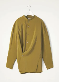 Clearance CHEMISE TWISTED À COL MONTANT Homme Chemises