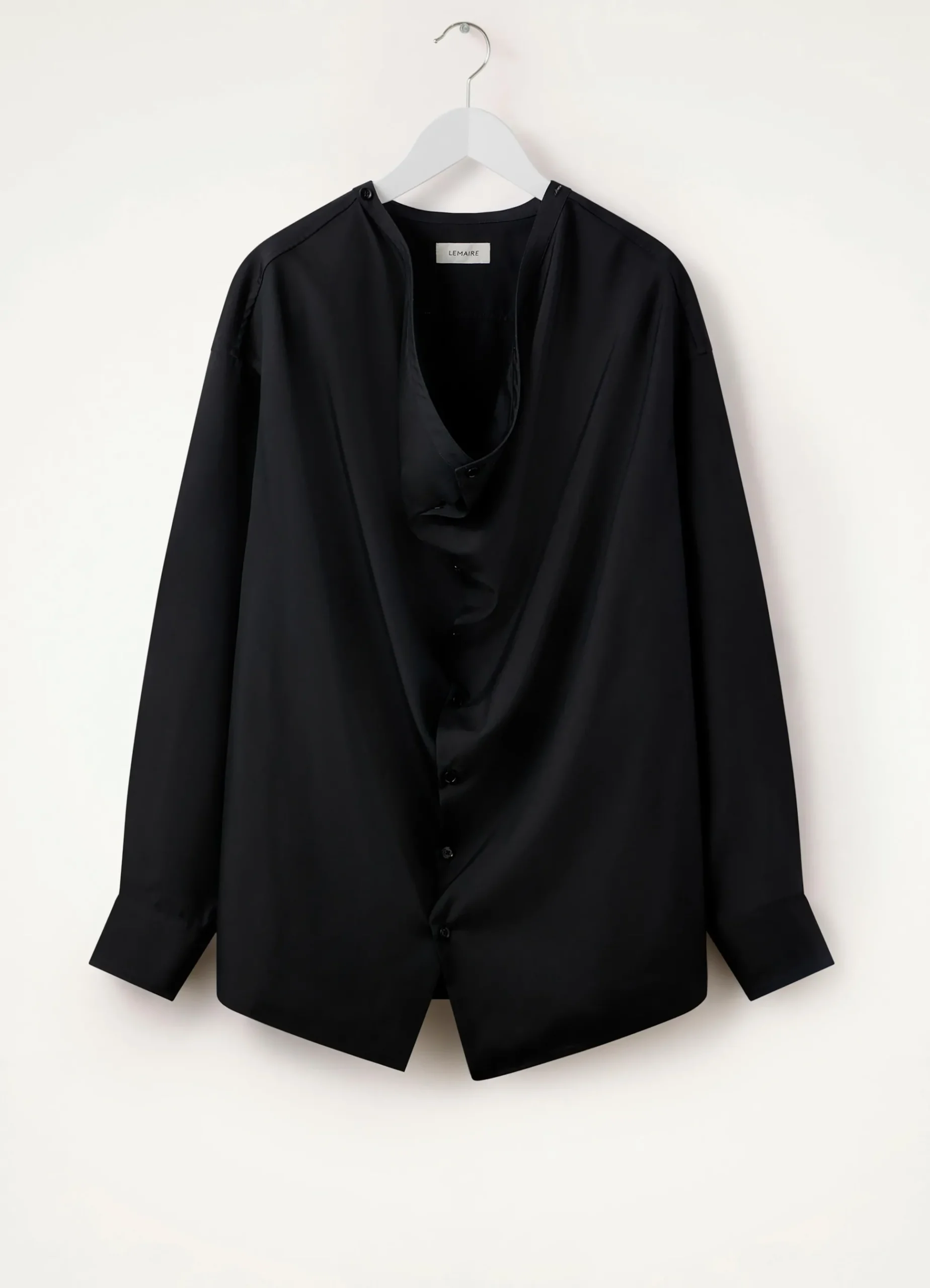 Online CHEMISIER À ENCOLURE SOUPLE Femme Hauts