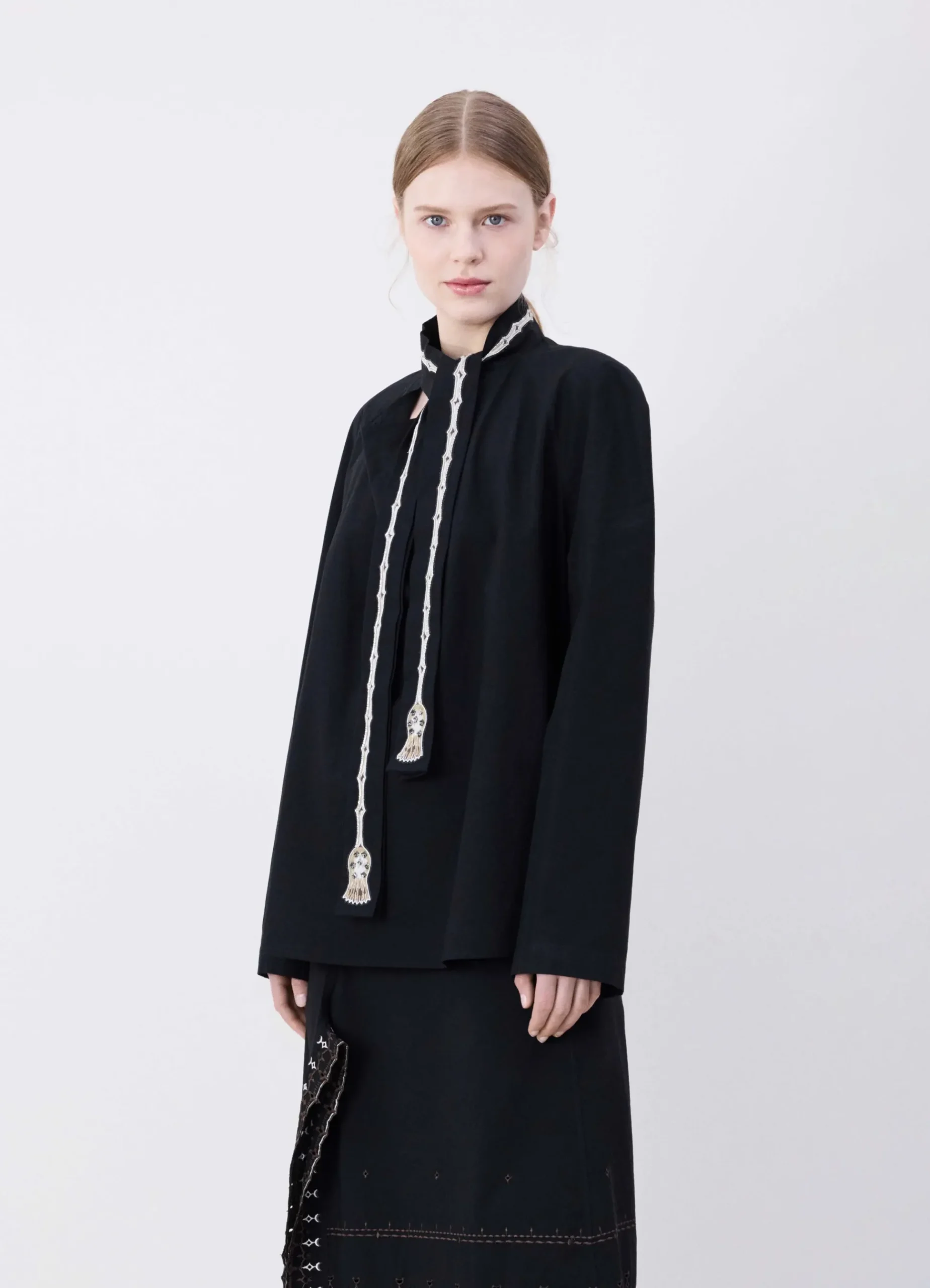 Online CHEMISIER ASCOT BRODÉ Femme Hauts
