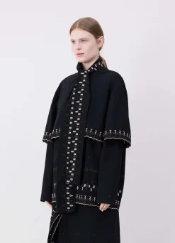 Fashion CHEMISIER ASYMÉTRIQUE BRODÉ Femme Hauts